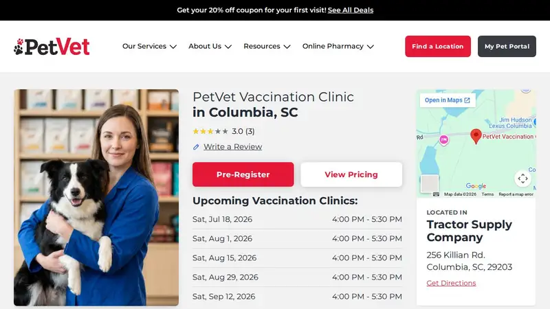 PetVet Vaccination Clinic preview