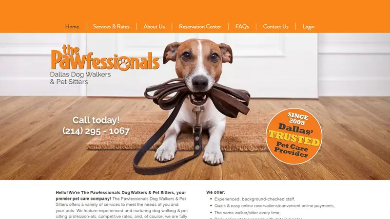 The Pawfessionals Dog Walkers & Pet Sitters preview