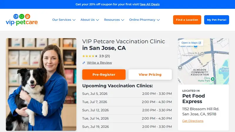 VIP Petcare Vaccination Clinic preview