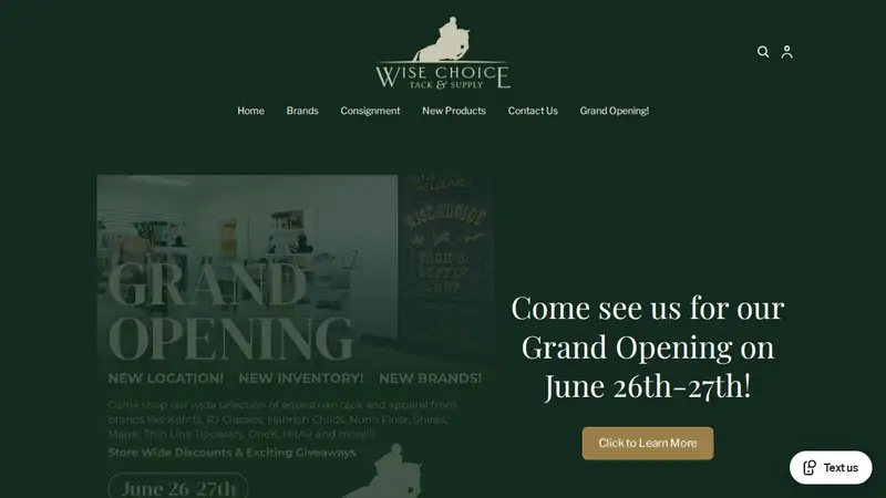 Wise Choice Tack and Supply preview