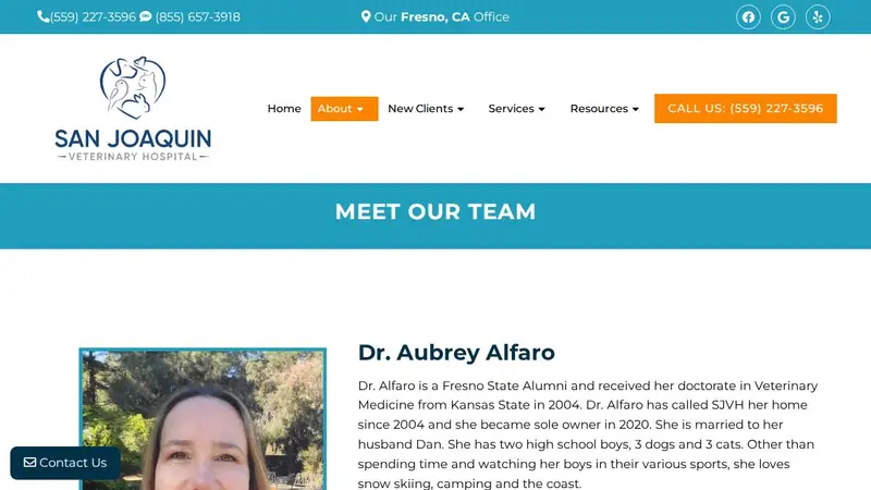 Alfaro Aubrey DVM preview
