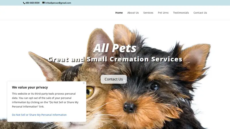 All Pets Great & Small Cremation Service preview