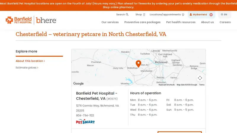 Chesterfield, VA preview