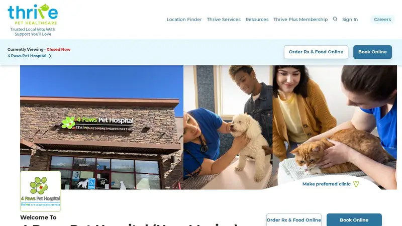 4 Paws Pet Hospital preview