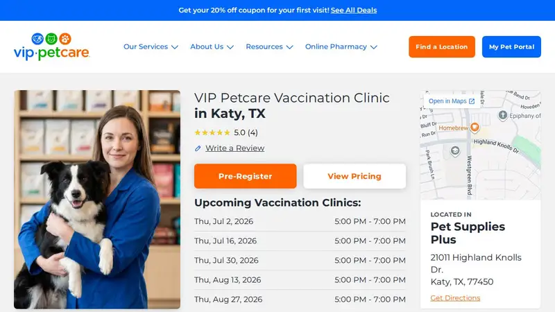 VIP Petcare Vaccination Clinic preview