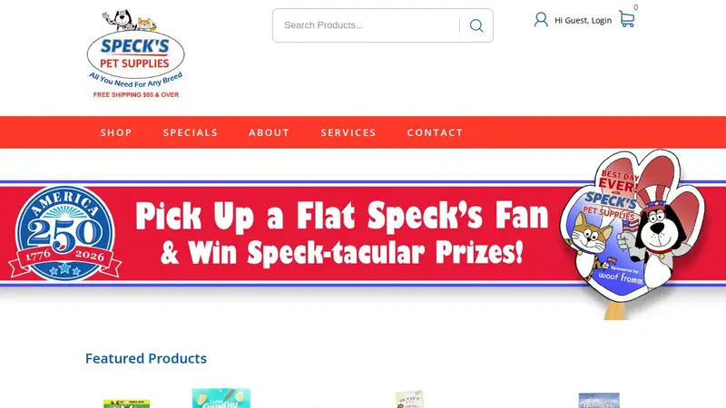 Speck's Pet Supplies preview
