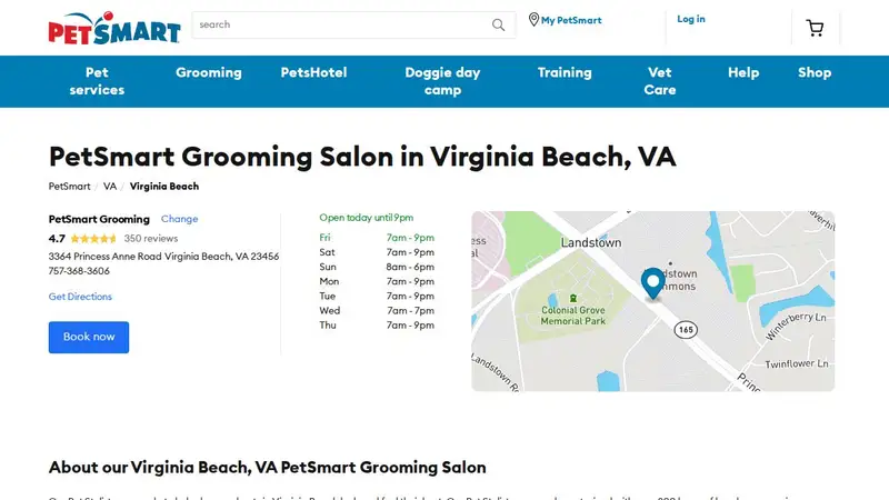 PetSmart Grooming preview