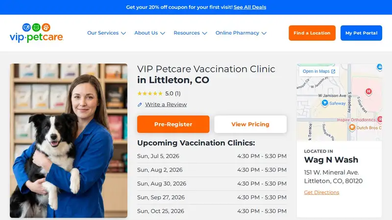 VIP Petcare Vaccination Clinic preview