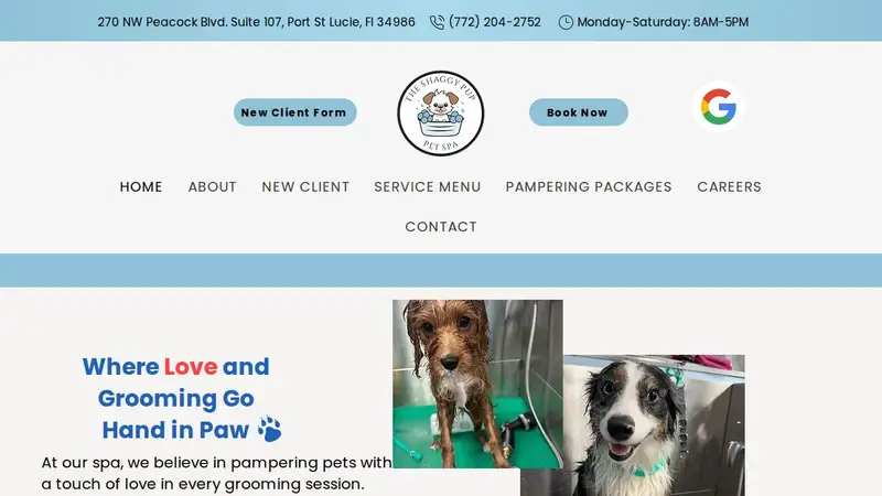 The Shaggy Pup Pet Spa preview
