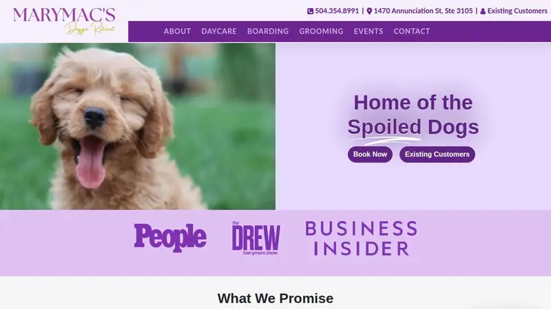 MaryMac's Doggie Retreat preview