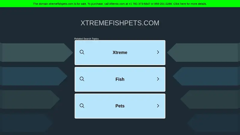 Xtreme Fish and Pets preview