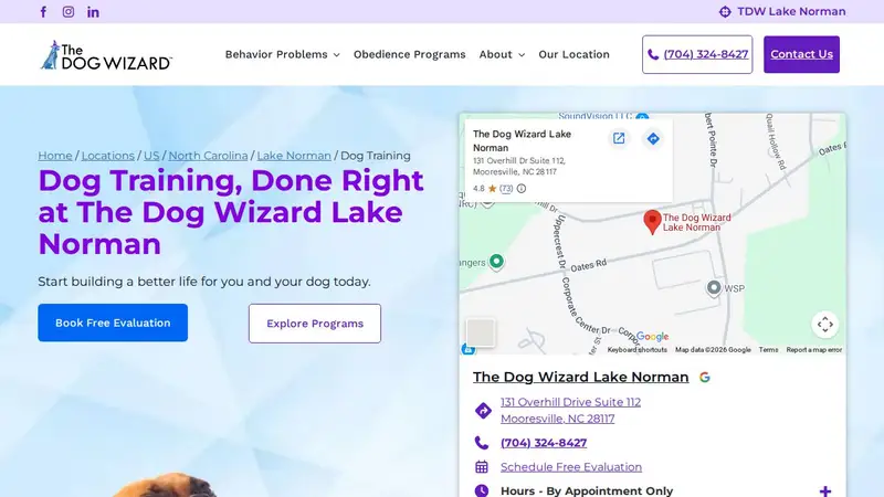 The Dog Wizard Lake Norman preview