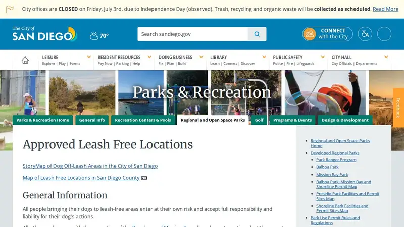 Nobel Leash-Free Park preview