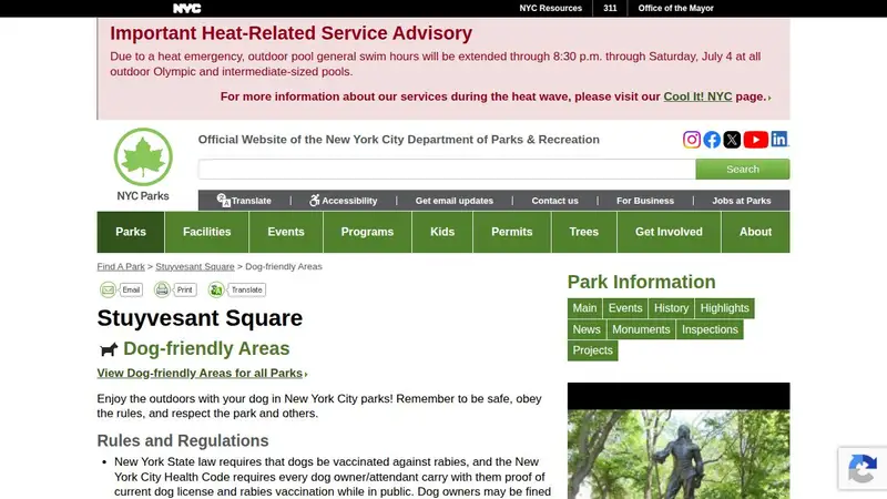 Stuyvesant Park Dog Run preview