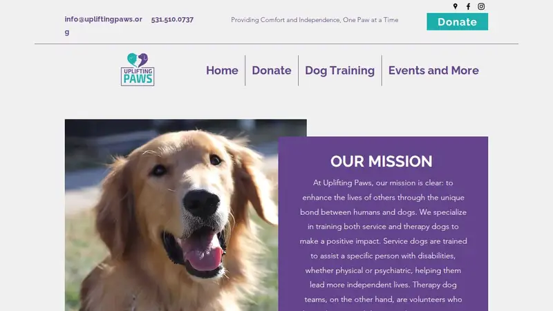 Uplifting Paws preview