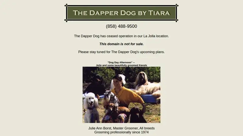 The Dapper Dog by Tiara - Holistic Pet Care preview