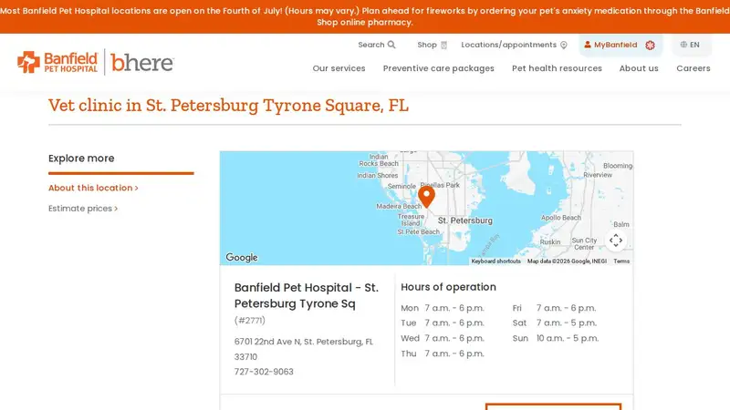 St. Petersburg Tyrone Sq preview