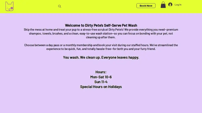 Dirty Pete’s Self Serve Pet Wash preview