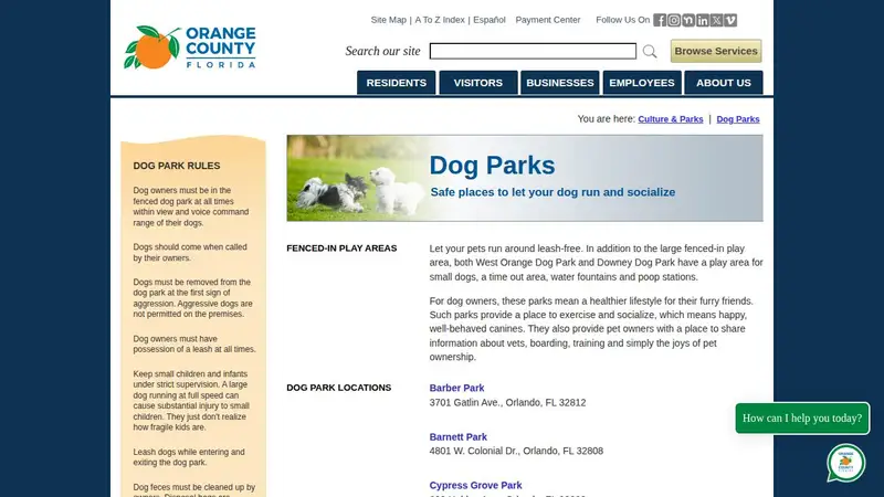 Barber dog park preview