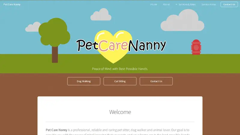 Pet Care Nanny, Pet Sitting and Dog Walking preview