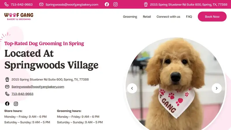 Woof Gang Bakery and Grooming Springwoods Village preview