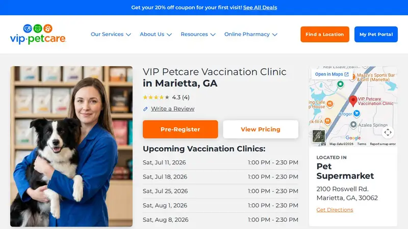 VIP Petcare Vaccination Clinic preview