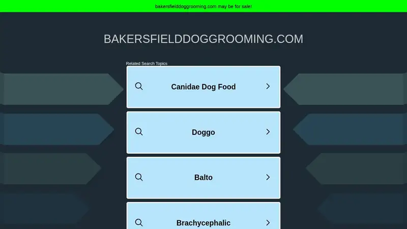 Bakersfield Dog Grooming and K9 Training preview