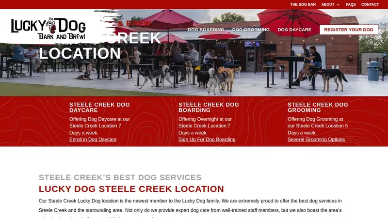 Lucky Dog Bark & Brew Steele Creek preview