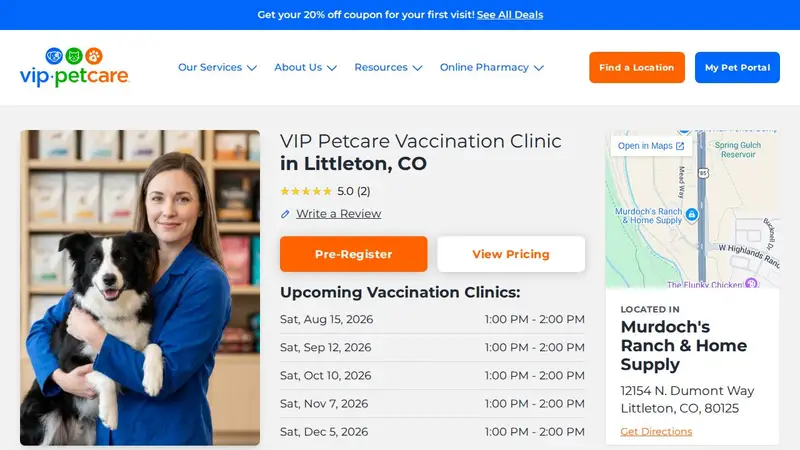 VIP Petcare Vaccination Clinic preview