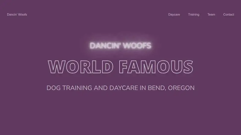 Dancin' Woofs preview