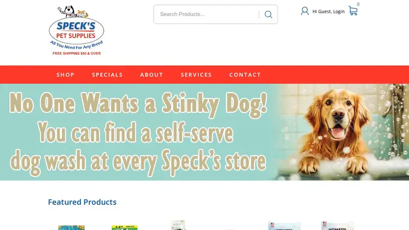 Speck's Pet Supplies - Curbside Pickup Available preview