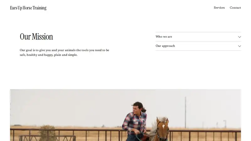 Ears Up Horse Training and Services preview