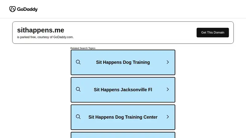 SIT Happens Dog Training preview