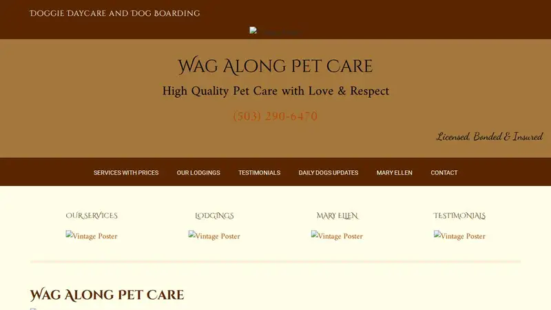 Wag Along Pet Care preview