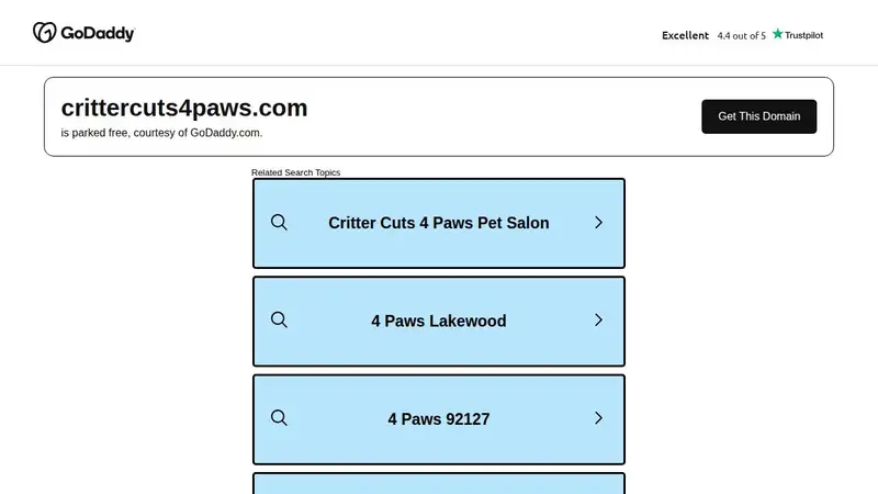Critter Cuts 4 Paws Pet Salon preview