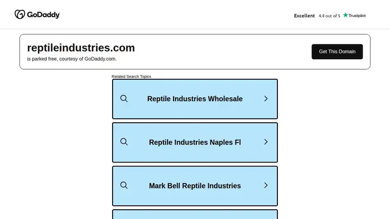 Reptile Industries Inc. preview