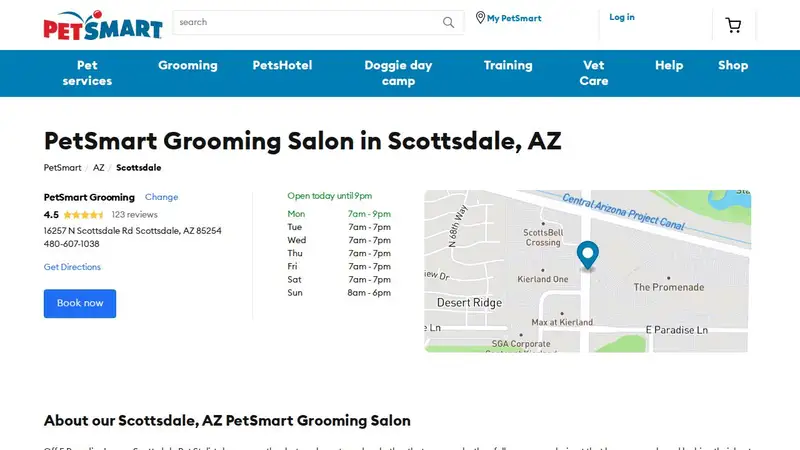 PetSmart Grooming preview