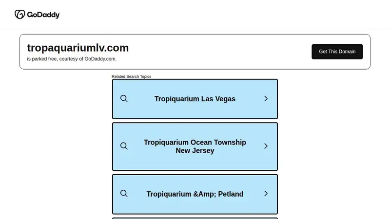 Trop Aquarium preview