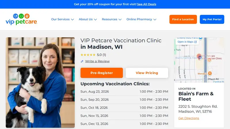 VIP Petcare Vaccination Clinic preview