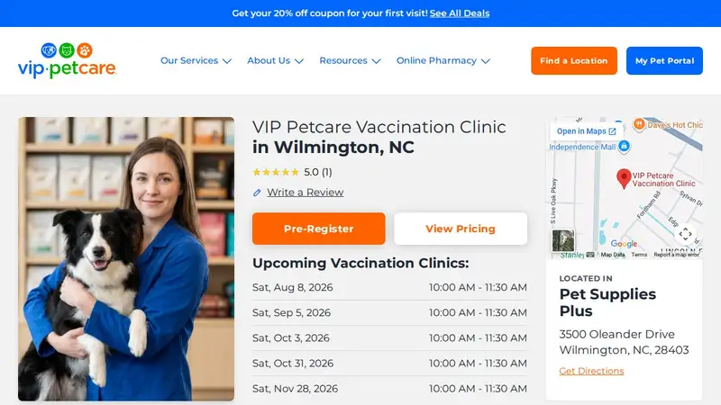 VIP Petcare Vaccination Clinic preview