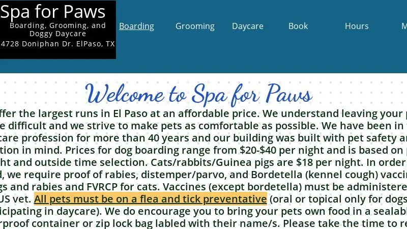 Spa For Paws preview