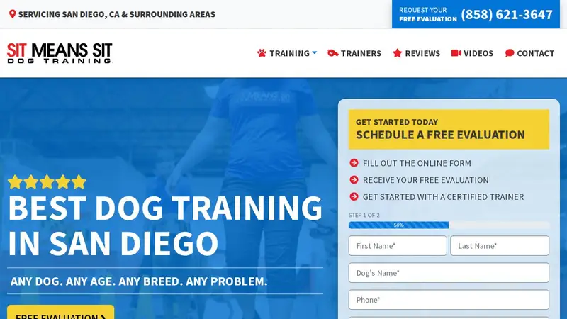 Sit Means Sit Dog Training San Diego preview
