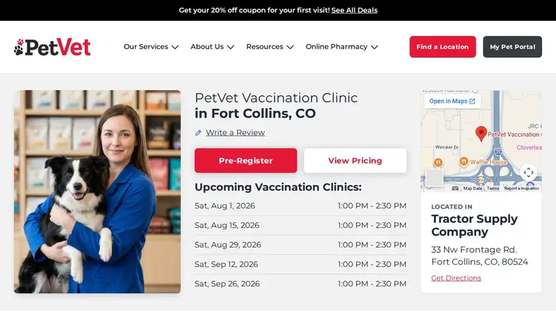 PetVet Vaccination Clinic preview