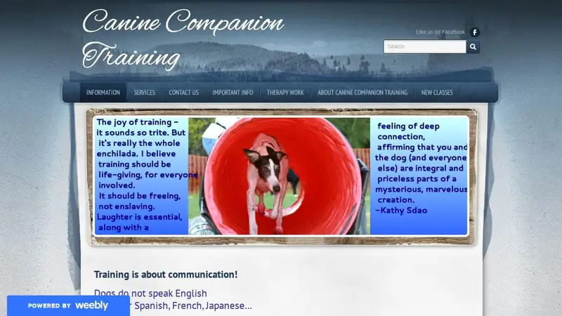 Canine Companion Training preview