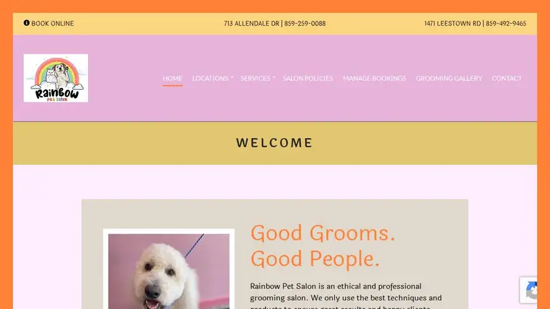 Rainbow Pet Salon preview