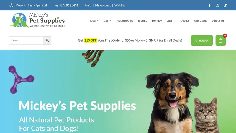 Mickey's Pet Supplies preview