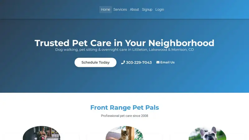 Front Range Pet Pals preview