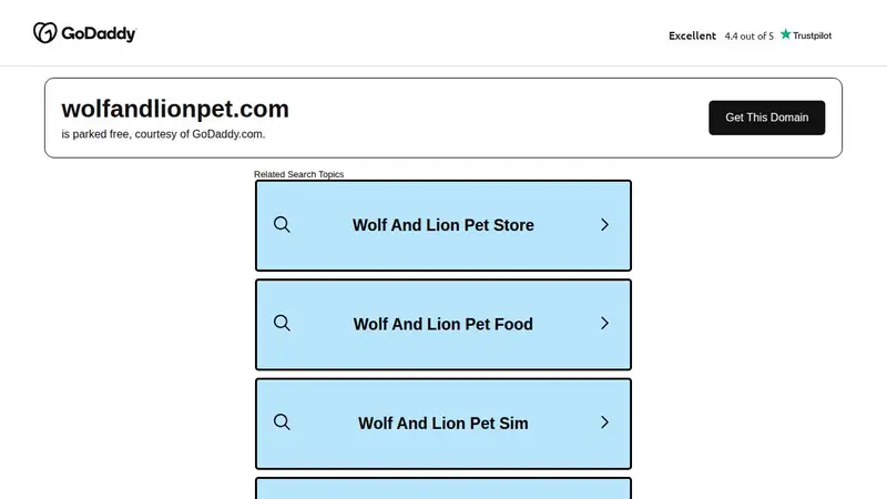 Wolf & Lion Pet Supplies preview