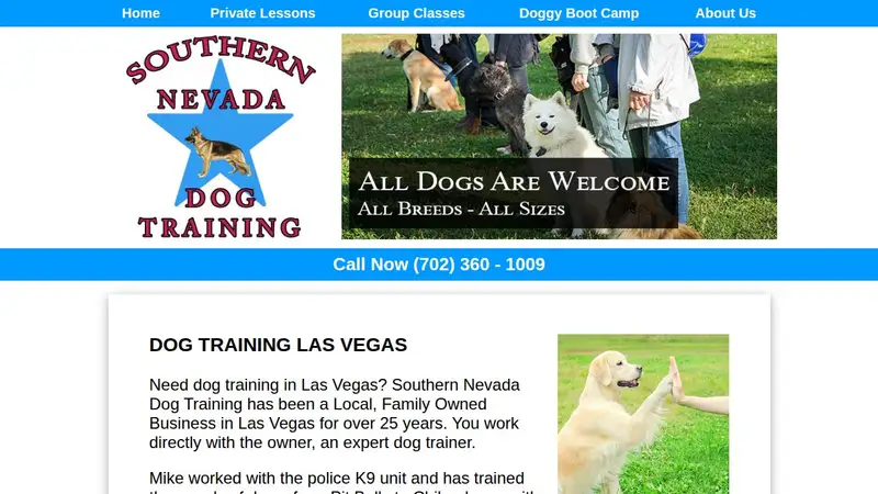 Southern Nevada Dog Training preview