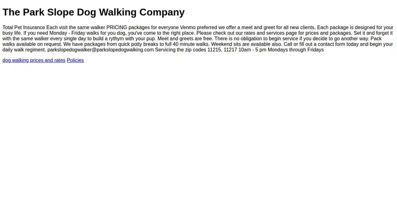 Maw And Paws Dog Walking preview